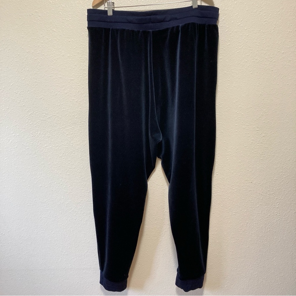 Nike Mens Joogers Sweatpants Casual Stretch Velvet Blue Sz XXL - Picture 15 of 15